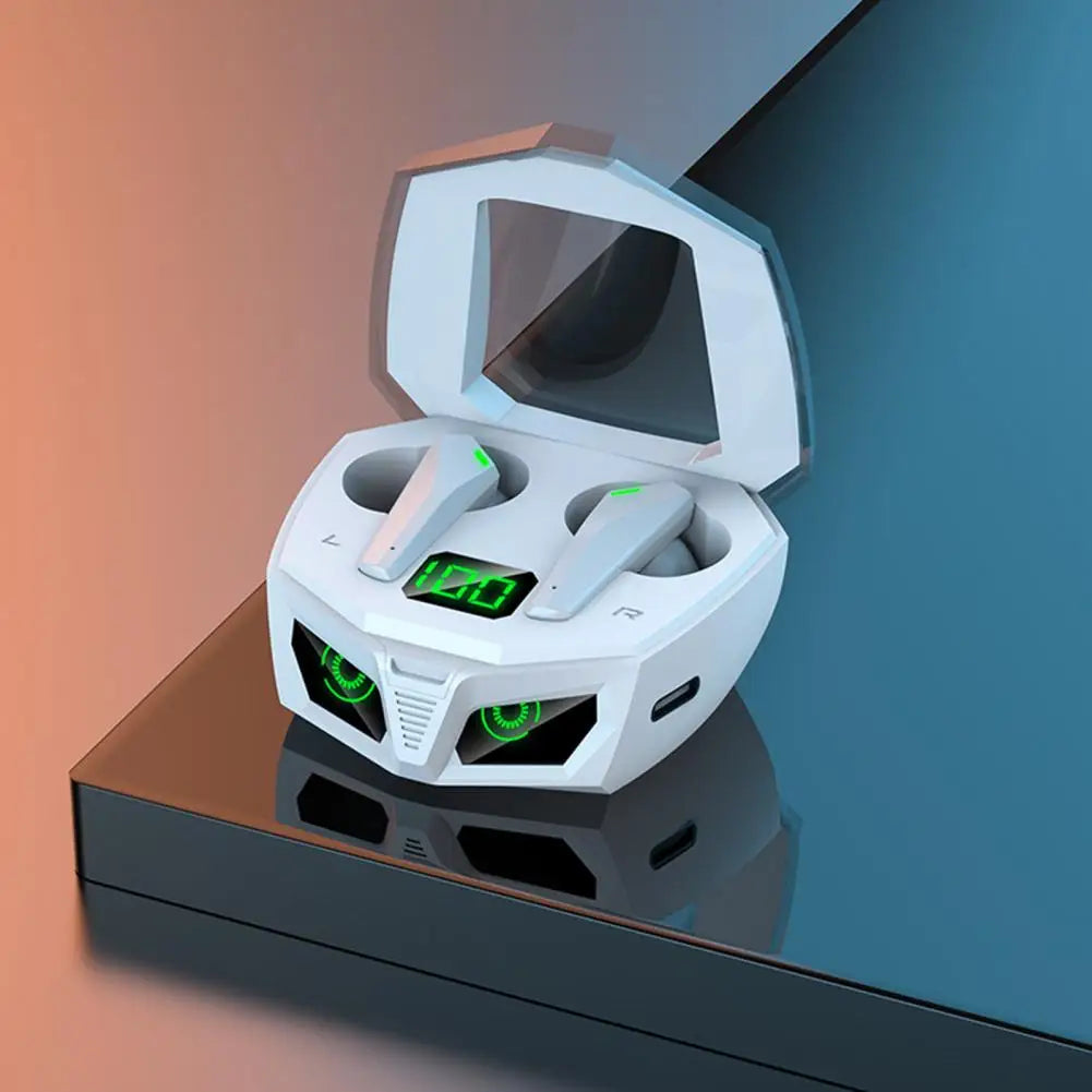 Handsfree Wireless Earphone 400mAh No Latency Smart Chip Gaming Headset Calling