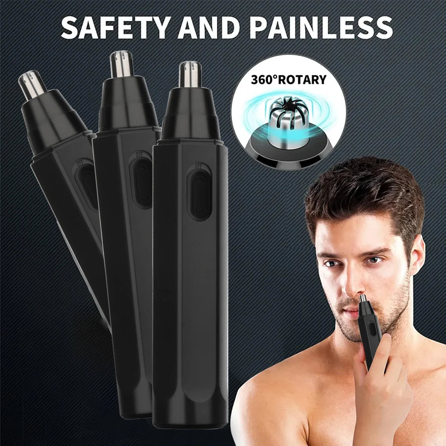Popular Painless Electric Nasal hair Trimmer Usb Rechargeable Beard Nasal Ear Hair Trimmer Available for both men & women