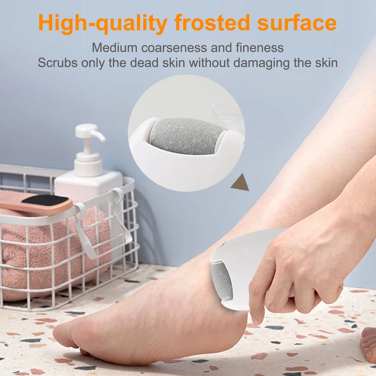 Home Use Foot Grinding Device Electric Foot Grinder Pedicure To Remove Dead Skin Calluses Foot Repair Machine USB Charging