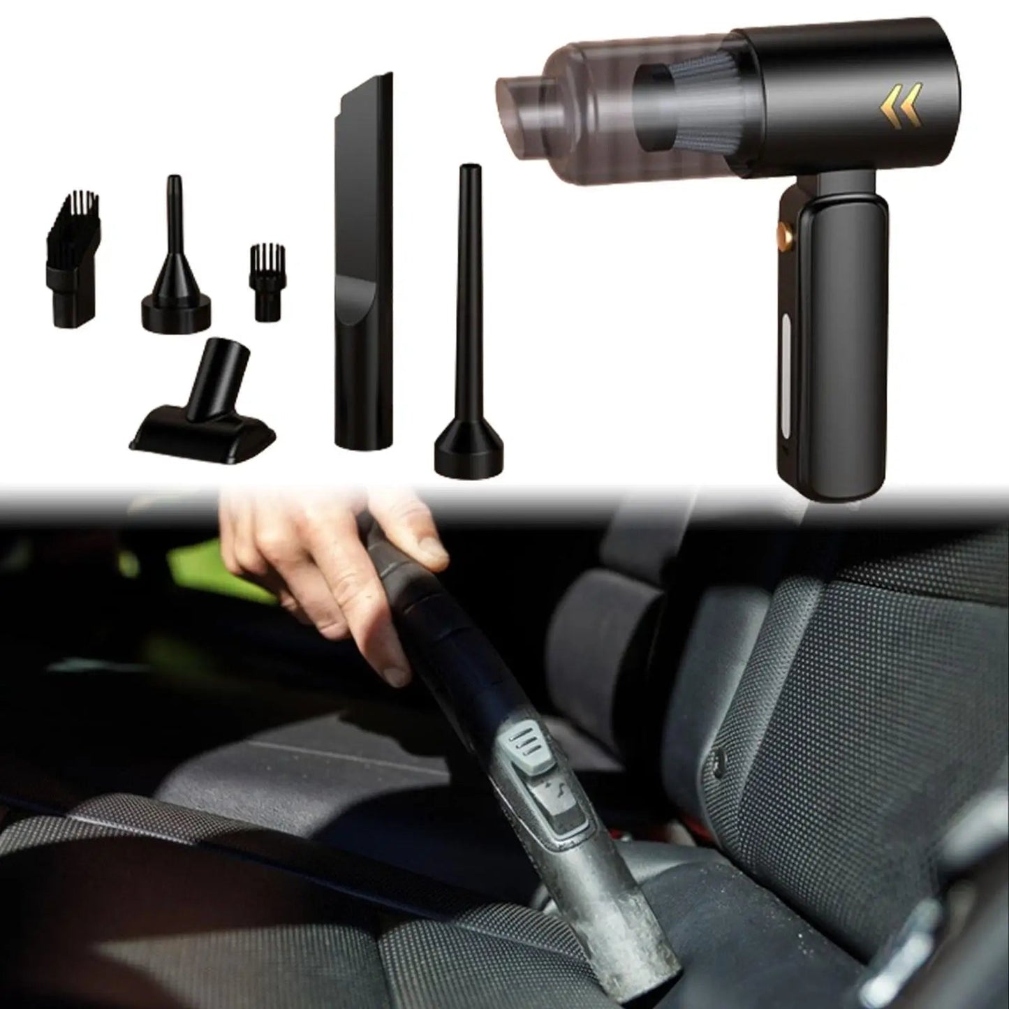 Car Handheld Vacuum Cleaner Lightweight 8000PA Keyboard Vacuum Cleaner Cordless