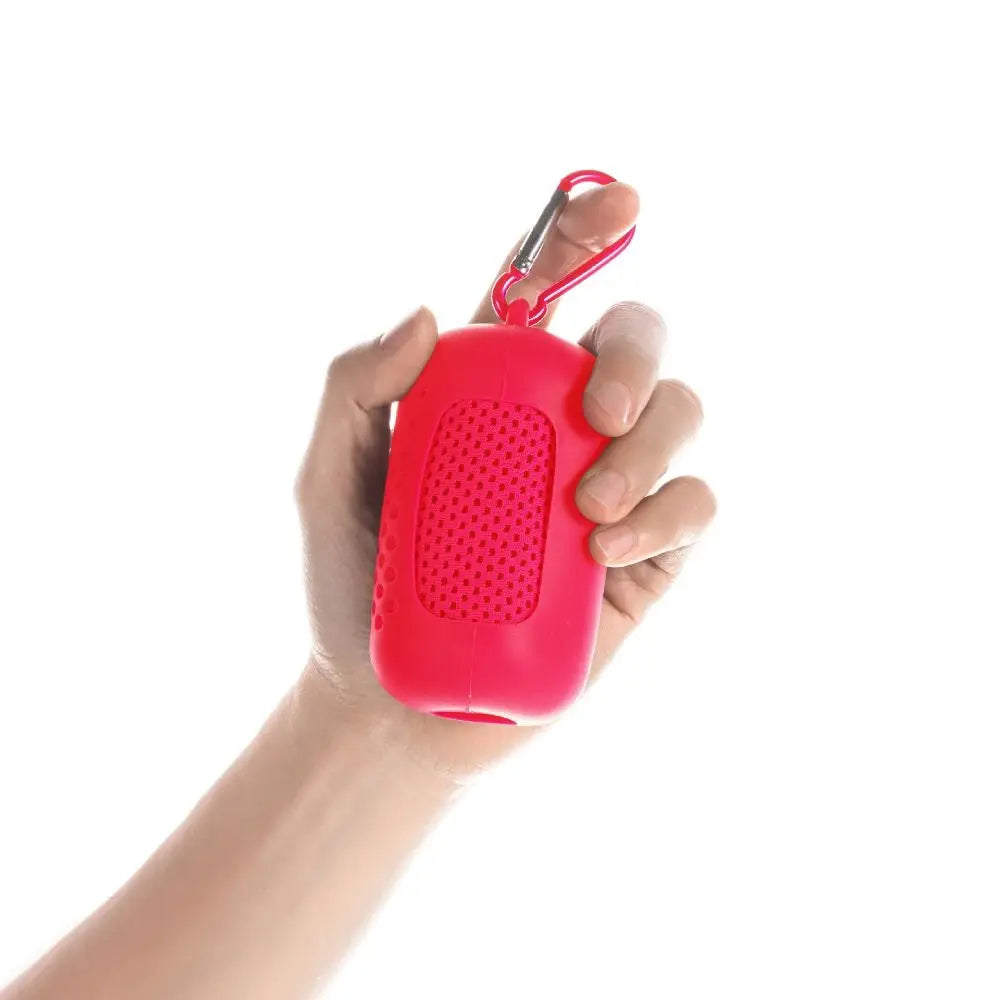 Mini Quick Dry Fitness Cool Towel With Towel Silicond Bag Microfiber Sports Quick Dry Cool Towel Portable Quick Drying Towel