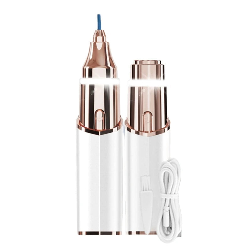 Painless Electric Face Shaver for Women Portable Hair Removal Device with Light Painless Hair Removal Home Use