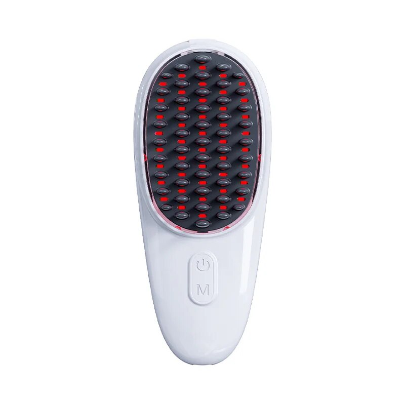 LED Light Massage Comb Negative Ion Anti hair Loss Comb Electric  Hair Care Head Massage Brush