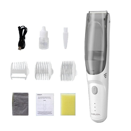 Kid Silent Hair Clipper Portable Electric Hair Trimmer for Babies Dual-Motor USB Hair Cutter Home Use Hair Clipper