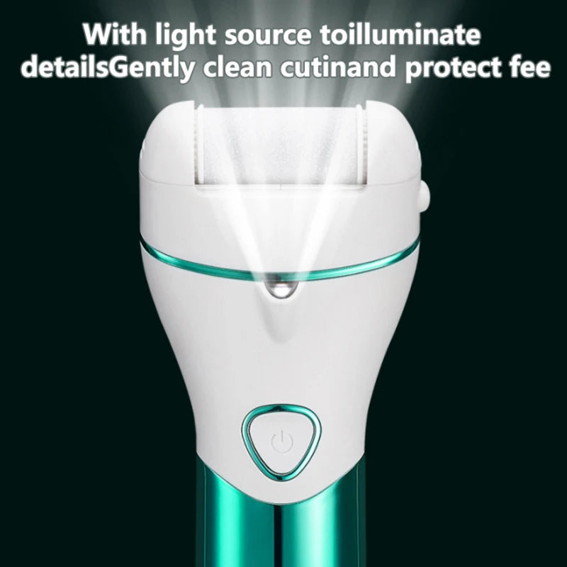 Foot Wrinkle Remover Rechargeable Foot Sander Electric Foot File Foot Pedicure Tool Electronic Foot Wrinkle Removal Shaver