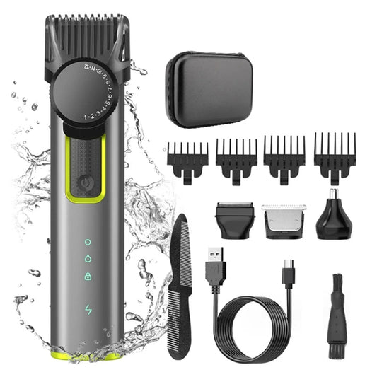 Cordless Rechargeable Hair Clipper & Trimmer Beard Trimmer For Men Adjustable Beard Trimmer With 4 Limit Combs Easy To Use