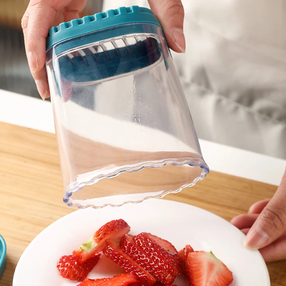 Multipurpose  Fruit Slicers Portable Kitchen  Fruit Vegetable Mushroom Manual Speed Slicers for Making Fruit Salads Tool