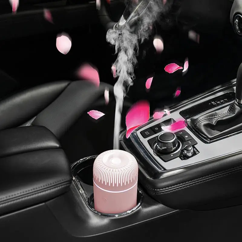 Car Oil Diffusers Car Diffuser Car Air Freshener Car Scent Diffuser Mini Humidifier USB Rechargeable Automotive Air Fresheners
