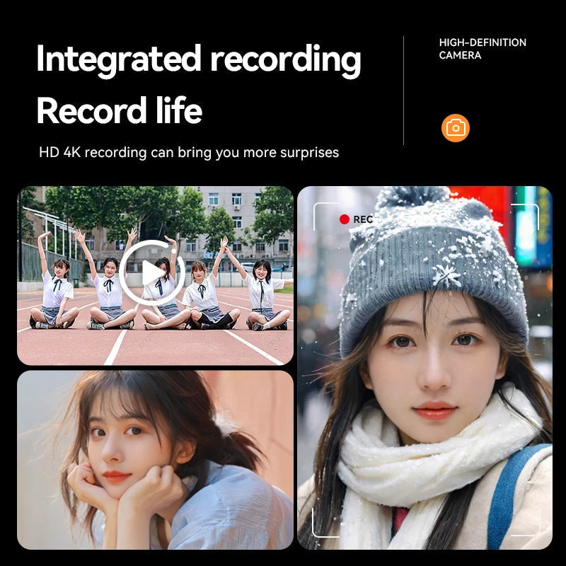 50MP Digital Camera 1080P HD Small Portable  CMOS Student Party Mini Camera 16x Zoom 2.4in Entry-level Retro ABS Anti Shake