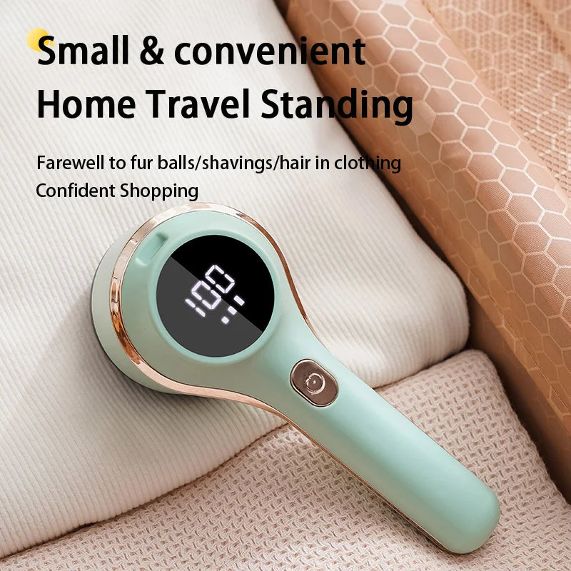 Portable Lint Remover for Clothing Fabric Shaver Rechargable Electric Sweater Clothes Take Out Lint Fluff Pellet Remover Machine
