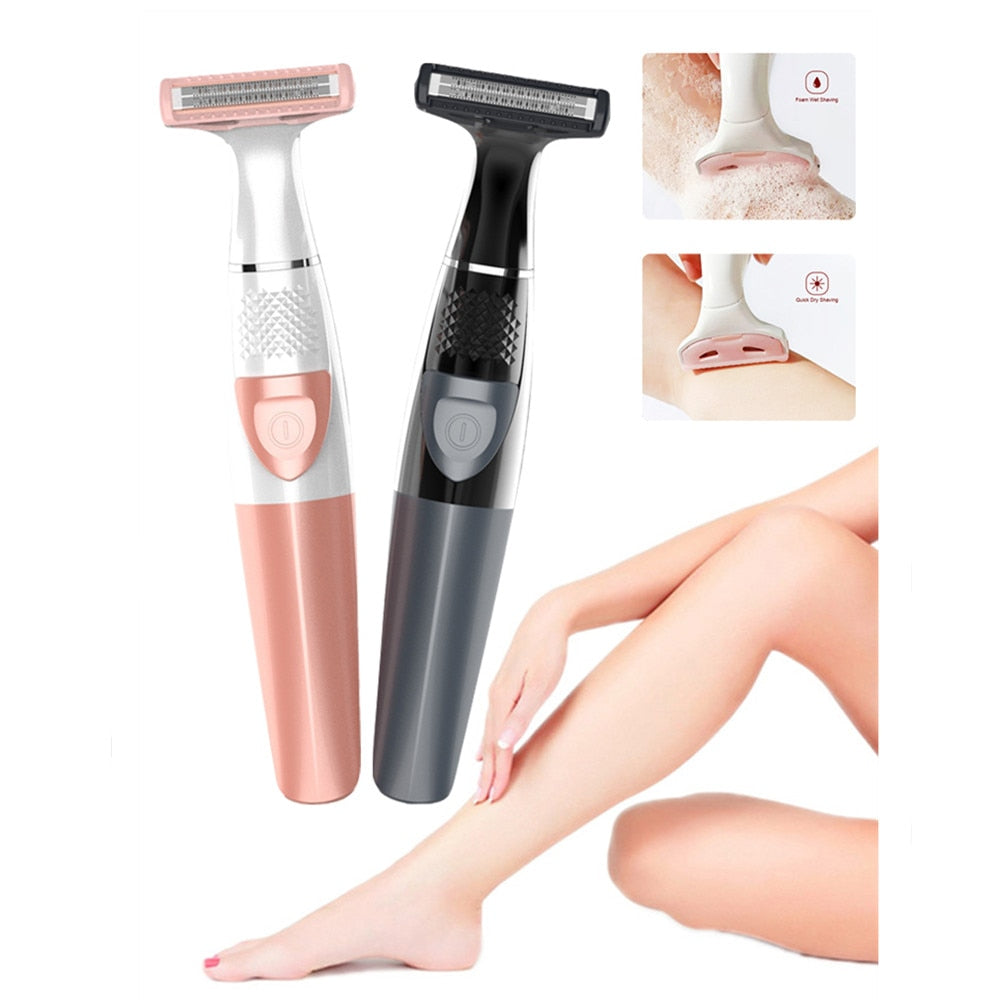 Electric Hair Removal Shaver Razor Feet Epilator Hand Foot Arm Facial Depilator Underarm Bikini Hair Remover Machine