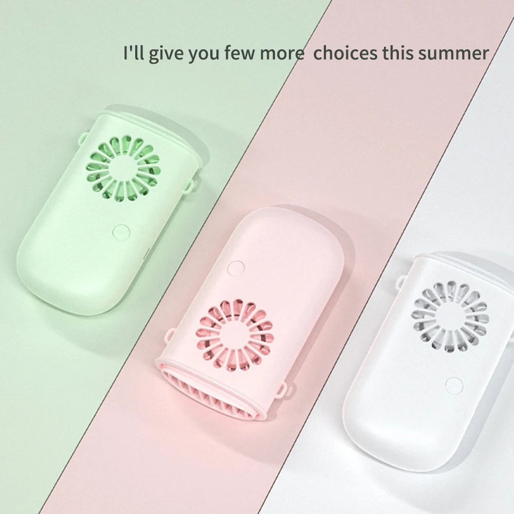 Neck Fan Portable Usb Rechargeable Lazy Hanging Neck Fan Usb Small Fan Fan Small Fan Handheld Cooling Fans