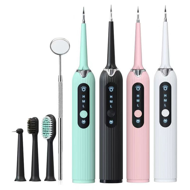 New Electric Dental Calculus Remover Sonic Toothbrush Scaler LED Display USB Rechargeable Teeth Cleaner Whitener Oral Whitening