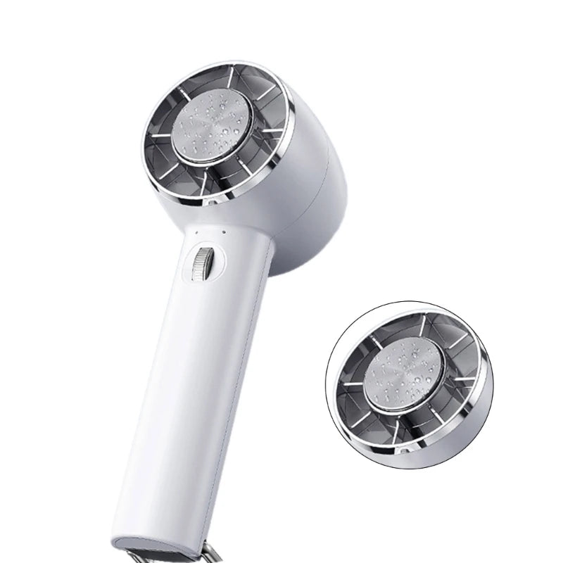 Handheld Fan Semiconductor Cooling Rechargeable Quiet Mini Handheld Fan