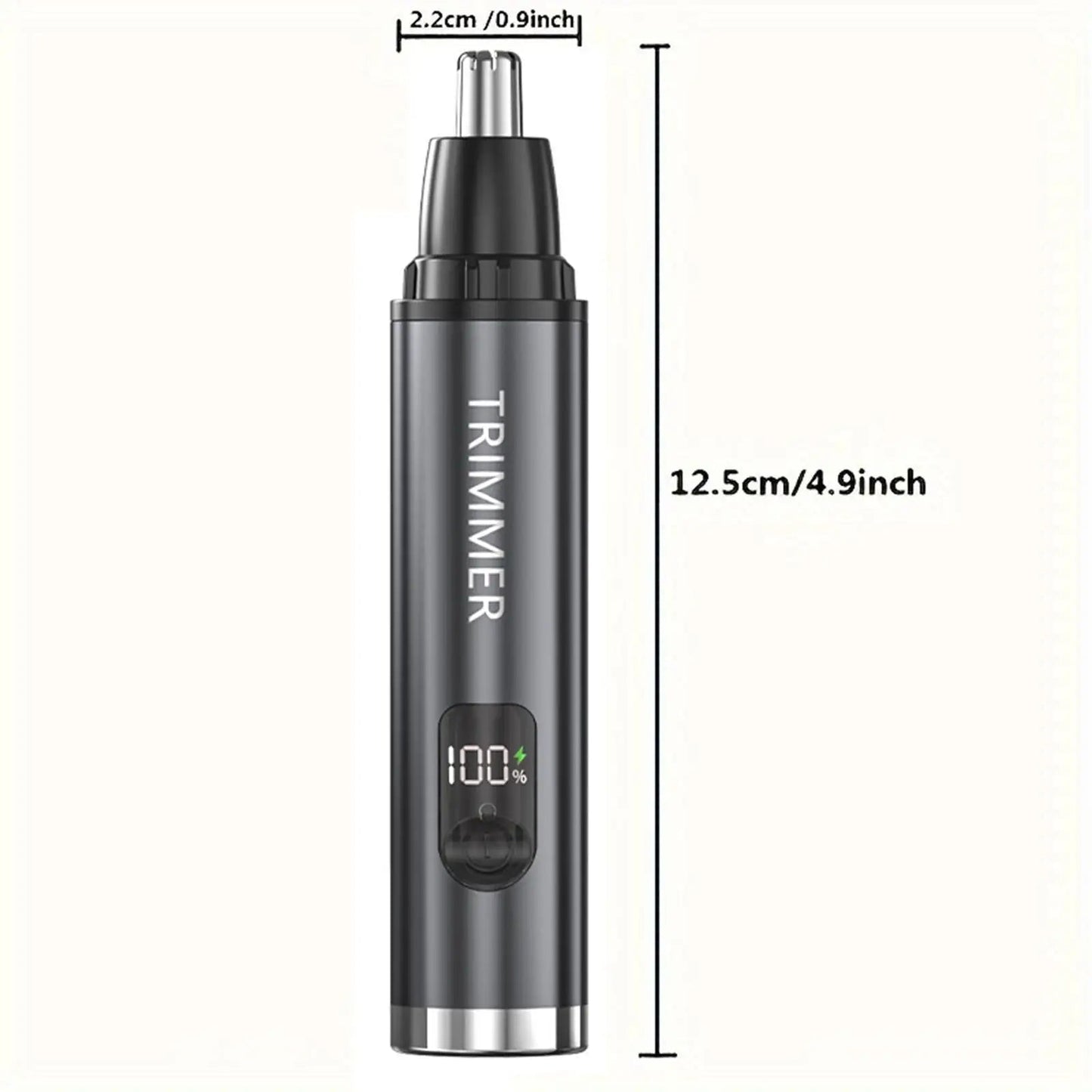 Nose Hair Trimmer for Men Body Hair Removal Professional USB Rechargeable 5 in 1 Electric Shaver for Underarms Eyebrow Nose Ear