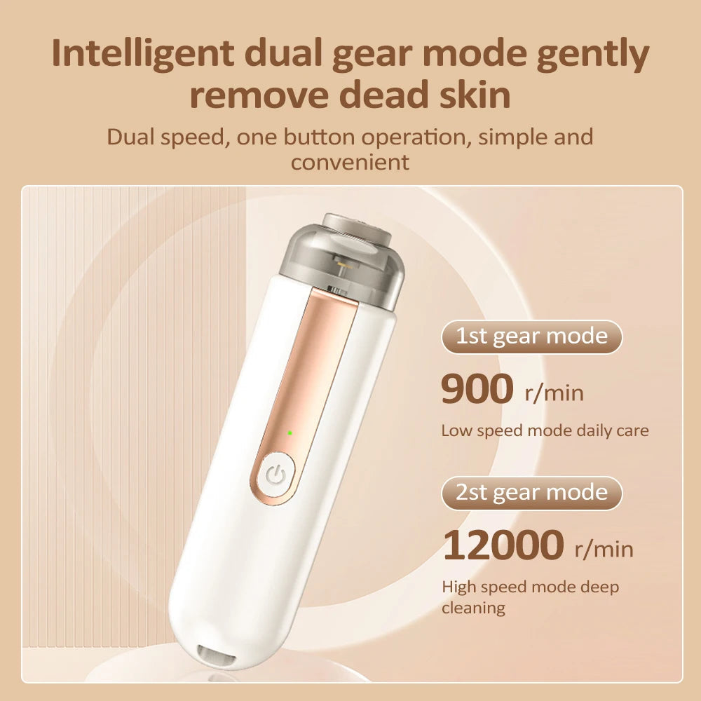 Electric Foot Grinder for Feet Heels Care Automatic Foot Exfoliator File Polish Nails Pedicure Machine Callus Dead Skin Remove