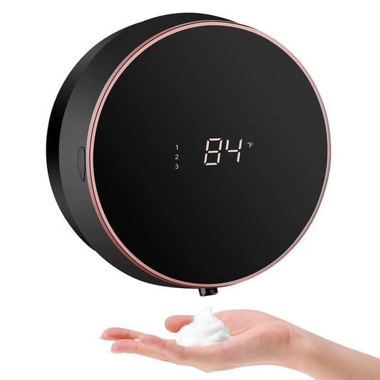 Automatic Soap Dispenser Foaming Hand Free Wall Mount Foam Rechargeable Touchless and Smart Electric Dispenser for Wall