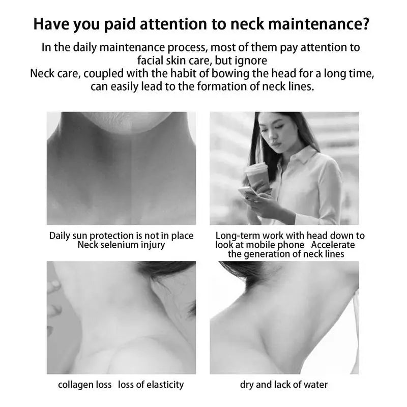 Face Neck Lifting Massager EMS Microcurrent Face Sculpting Device Create A Swan Neck Jade Neck Face Sculpting Device LED Photon