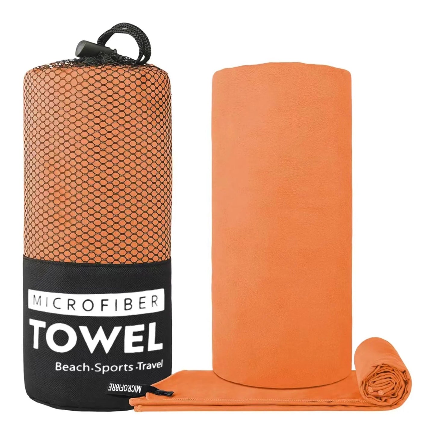 Water Absorbing Towel Lint Free 3pcs Microfiber Quick Dry Breathable Towel Set Comfortable Fast Absorbing Towel for Beach Travel