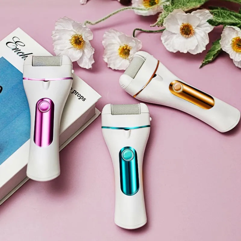 Electric Foot File Digital Display Electric USB Waterproof Washing and Grinding Pedicure To Remove Calluses and Dead Skin