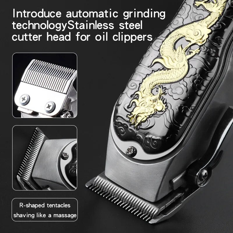 Professional Hair Clipper Cordless Hair Trimmer Machine Men's Razor Hair Clipper Hair Trimmer Beard