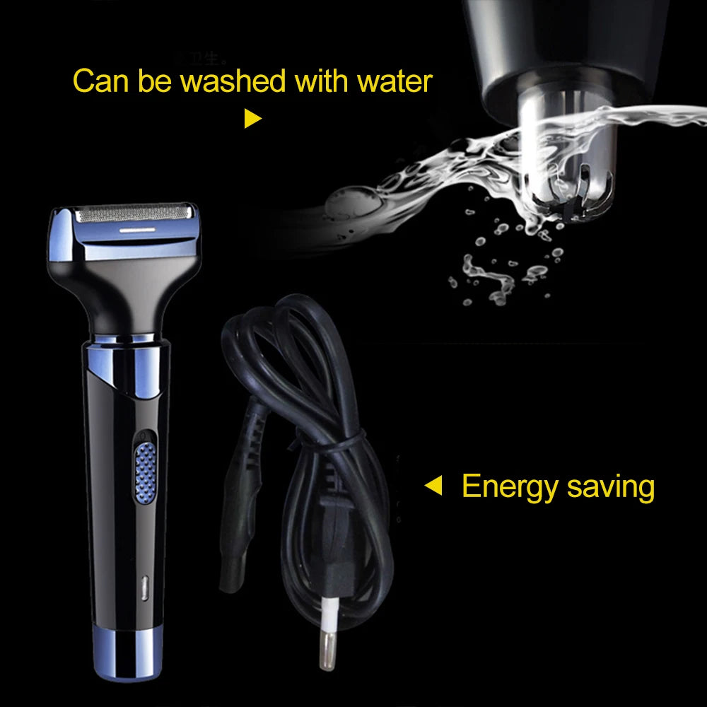 Portable Multifunctional Electric Nose Hair Trimmer Hair Cut Clipper Kit Ear Nose Groomer Shaver Safe Face Care Shaving