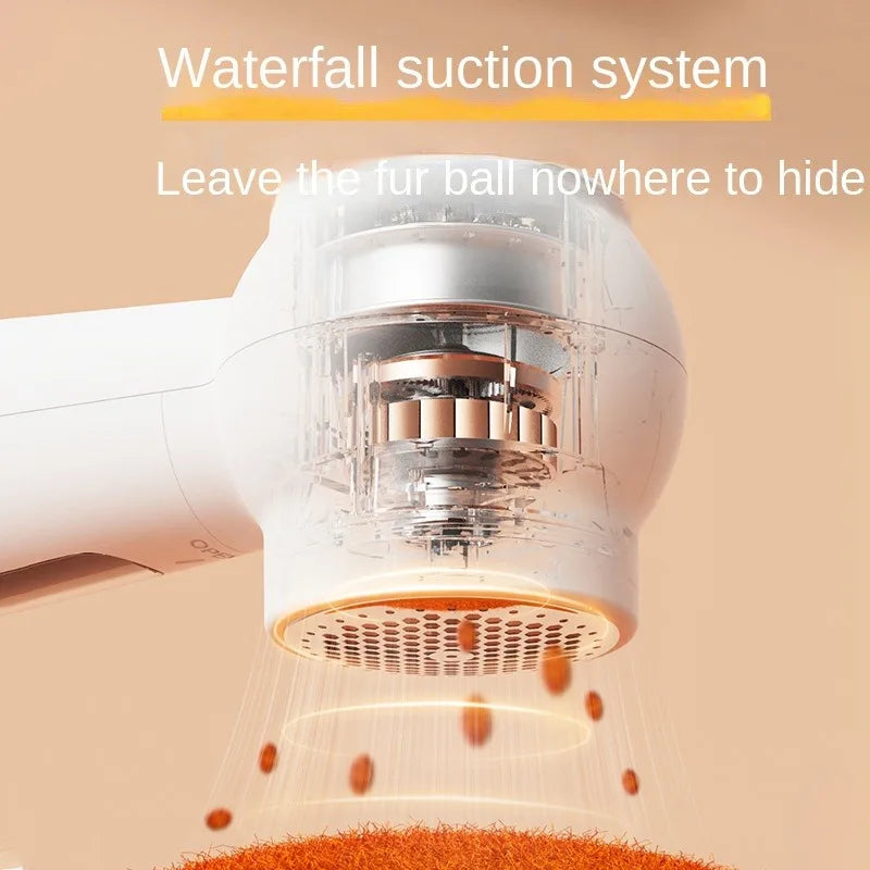 Digital Display Hairball Trimmer Portable Three-speed Adjustable Charging Ball Knife Head Scraper Suction Sticky Hair Remover