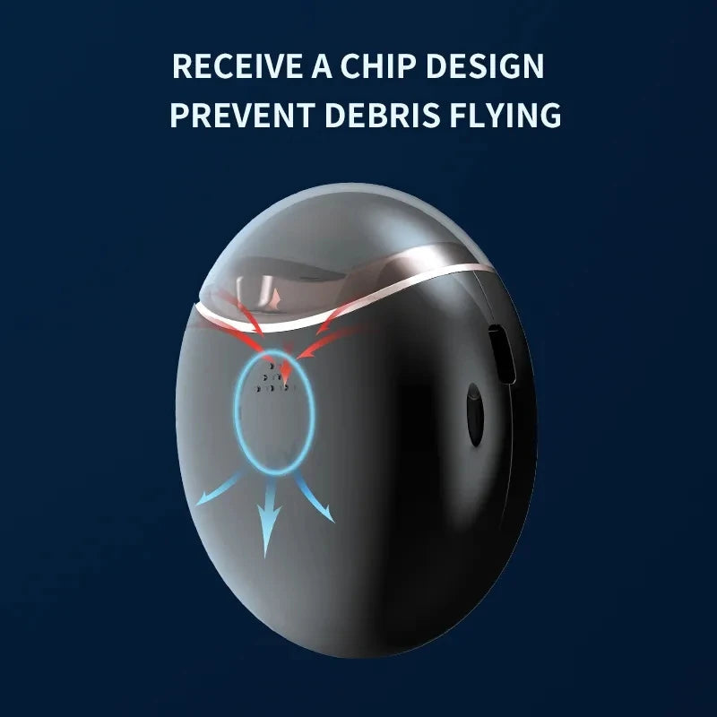 Portable Finger Automatic Nail Clippers Electric teenager Nail Trimmer Nail Cutter Automatic With 500mAh Battery