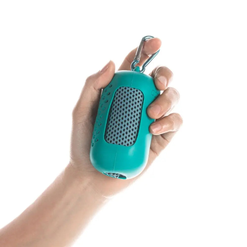 Mini Quick Dry Fitness Cool Towel With Towel Silicond Bag Microfiber Sports Quick Dry Cool Towel Portable Quick Drying Towel