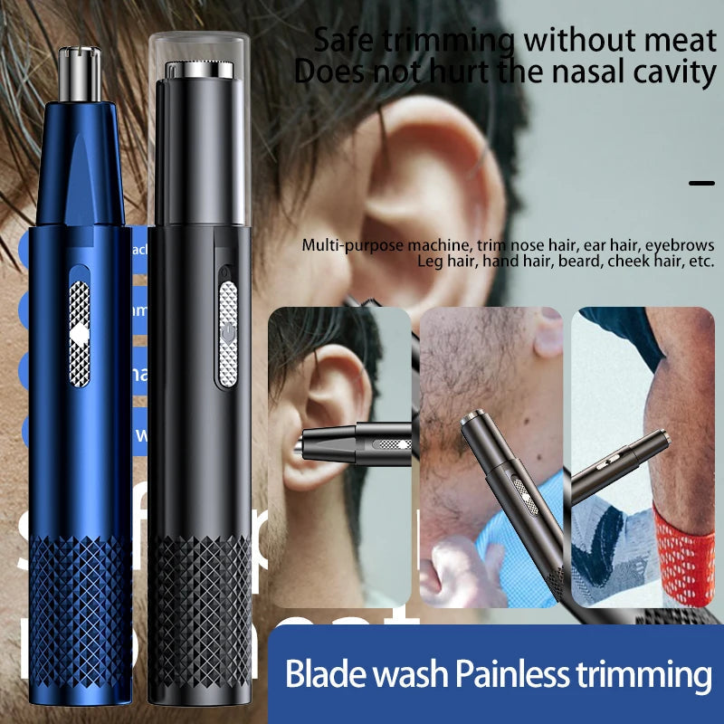 Electric Nose Hair Trimmer Hair Shaving Tool Portable Nose Machine Shaver Clipper Cutter And Ear Razor Trimmer For Men And Women