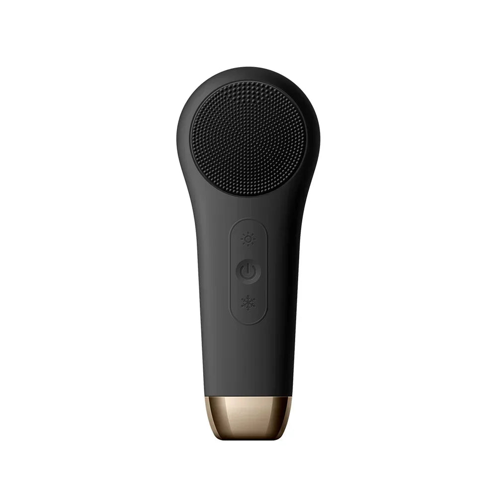 Electric Facial Cleansing Brush Silicond Ultrasonic Vibration Face Cleanser Washing Deep Pores Blackhead Cleaning Skin Massager