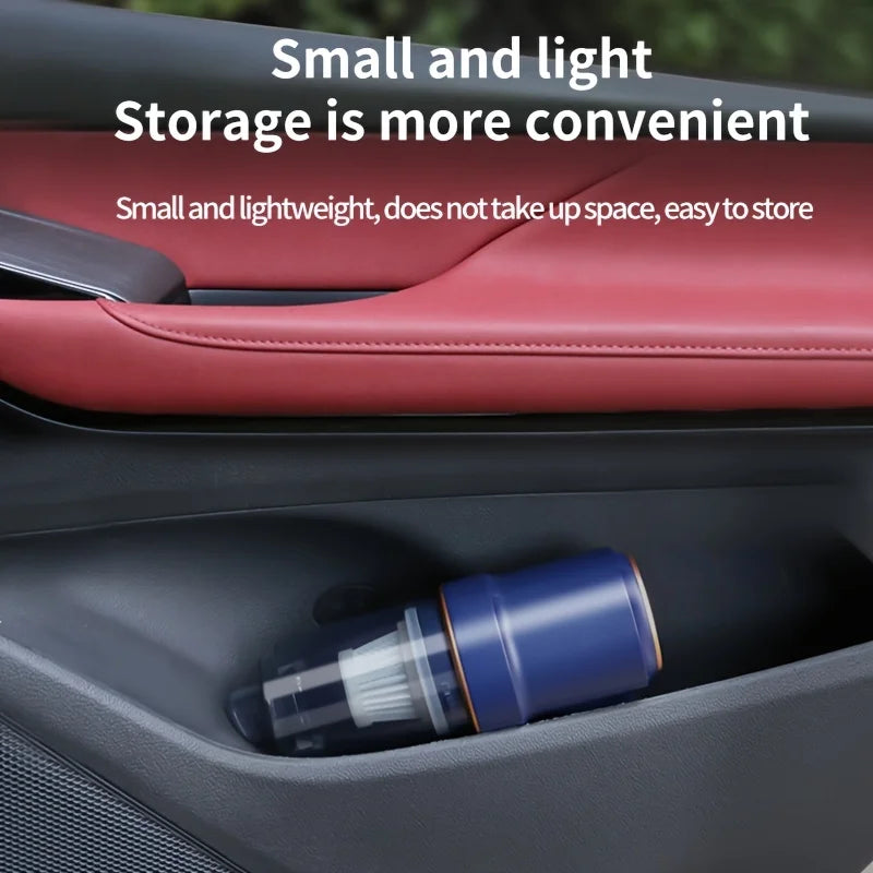 120W Wireless Handheld Vacuum Cleaner For Car And Home Cordless Portable Dry Wet Mini Vacuum Cleaner