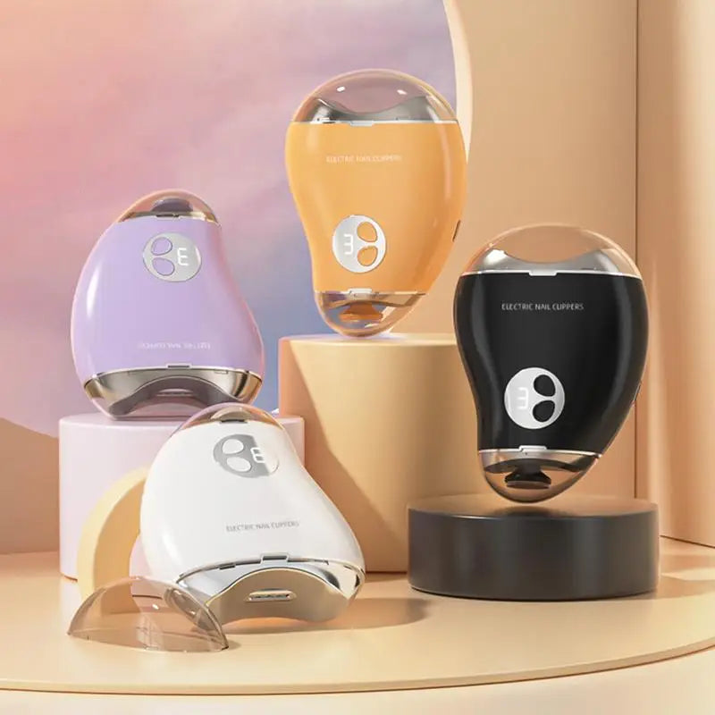 Electric Nail Cutter For Adult Mango Shape Nail Cutter For People Toe Nails Cutter 3 Speed Double Head Trimming Nail Sharpener