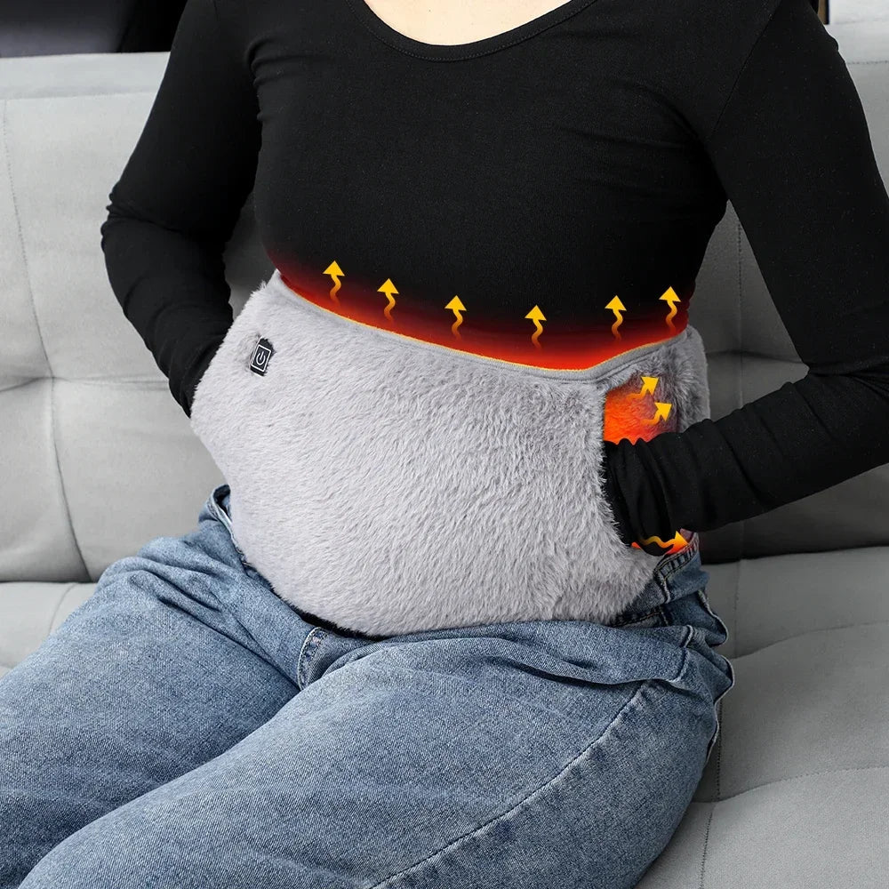 Electric Heating Belt Winter Heater Warmer Cold Protection Uterus Warming Belt Warmers Hot Compress Abdominal Warm Pad
