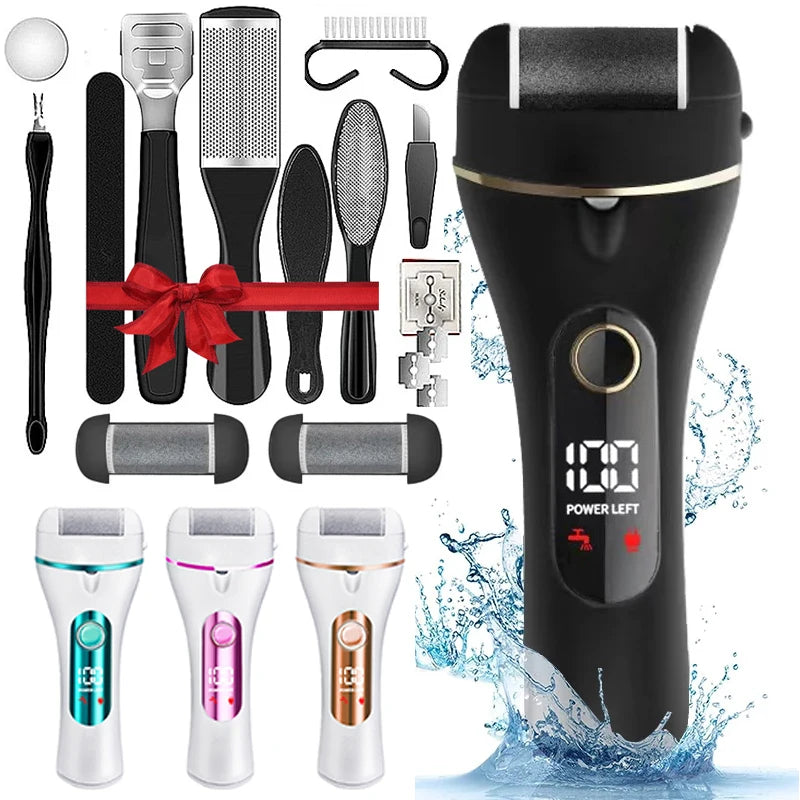 Electric Foot File Callus Remover Machine Pedicure Device Foot Clean Feet For Heel Hard Cracked Dead Skin Foot Grinder Tool