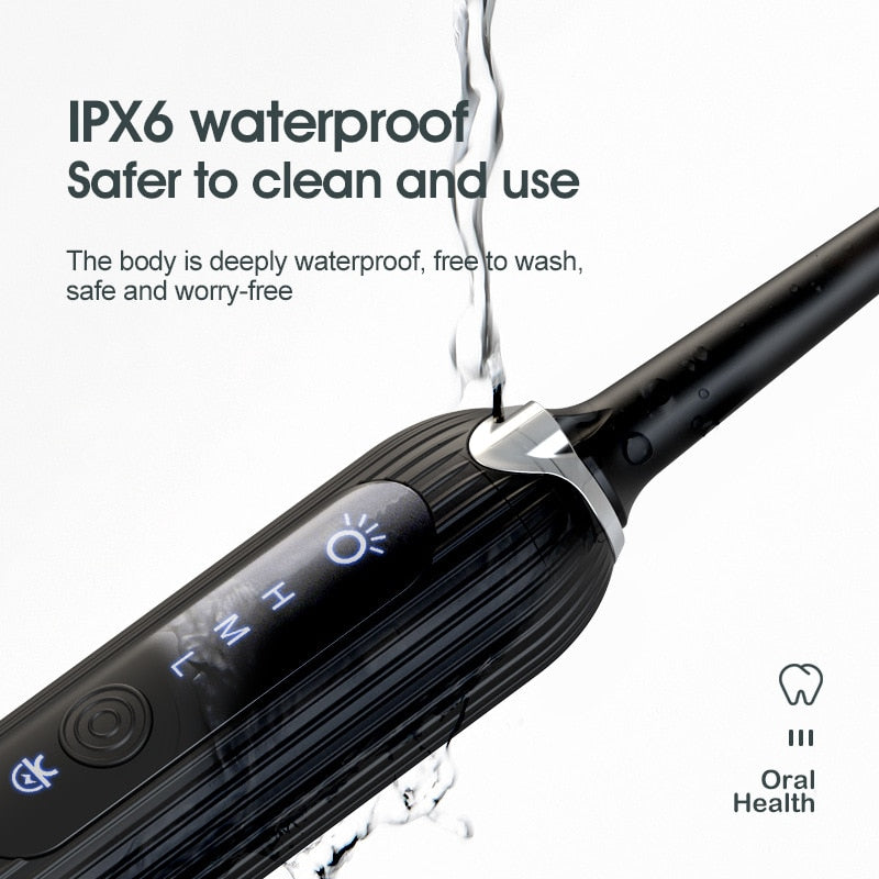 Fashion Electric Toothbrush Sonic Dental Scaler LED Oral Tartar Remover Calculus Plaque Stains Cleaner Tooth Whitening Tool