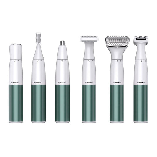 6 In 1 Electric Epilator Wireless Hair Removal Device Grooming Tools