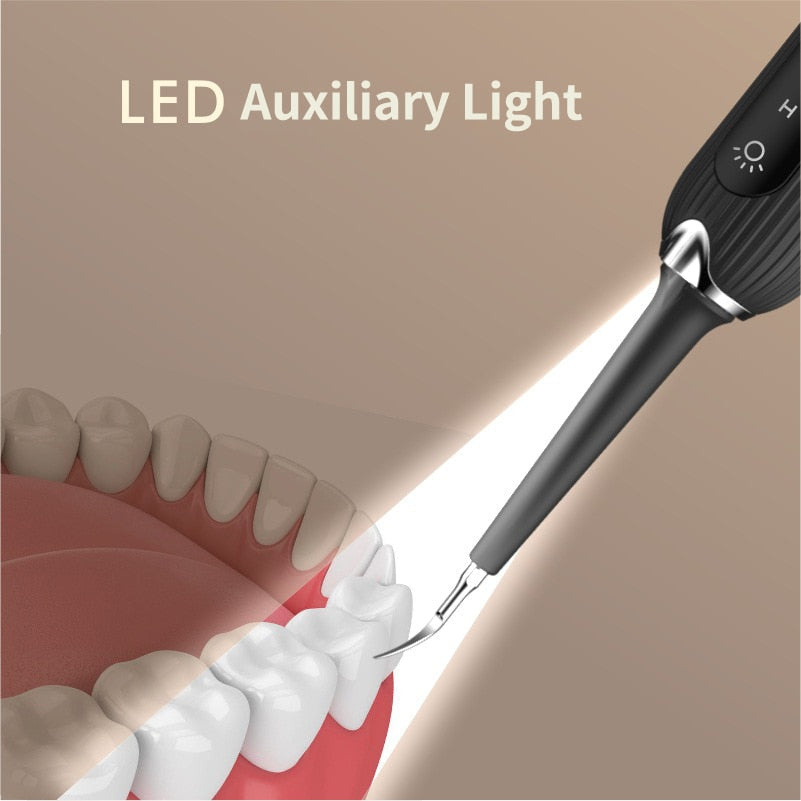New Electric Dental Calculus Remover Sonic Toothbrush Scaler LED Display USB Rechargeable Teeth Cleaner Whitener Oral Whitening
