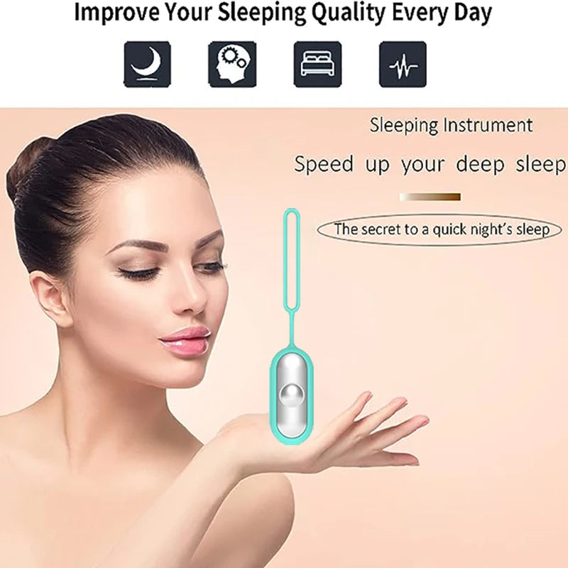 Sleep Aid Hand-held Micro-current Instrument Adults Holding Sleep Device Handheld Relaxation Device Improved Insomnia Artifact