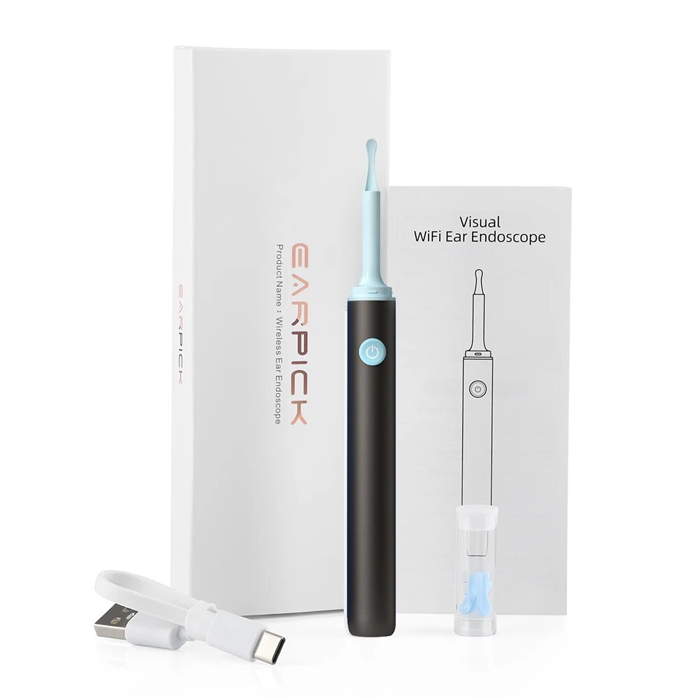 Smart Visual Ear Cleaner Ear Stick Endoscope Earpick Camera Otoscope Ear Cleaner Ear Wax Remover Ear Picker Earwax Removal Tool