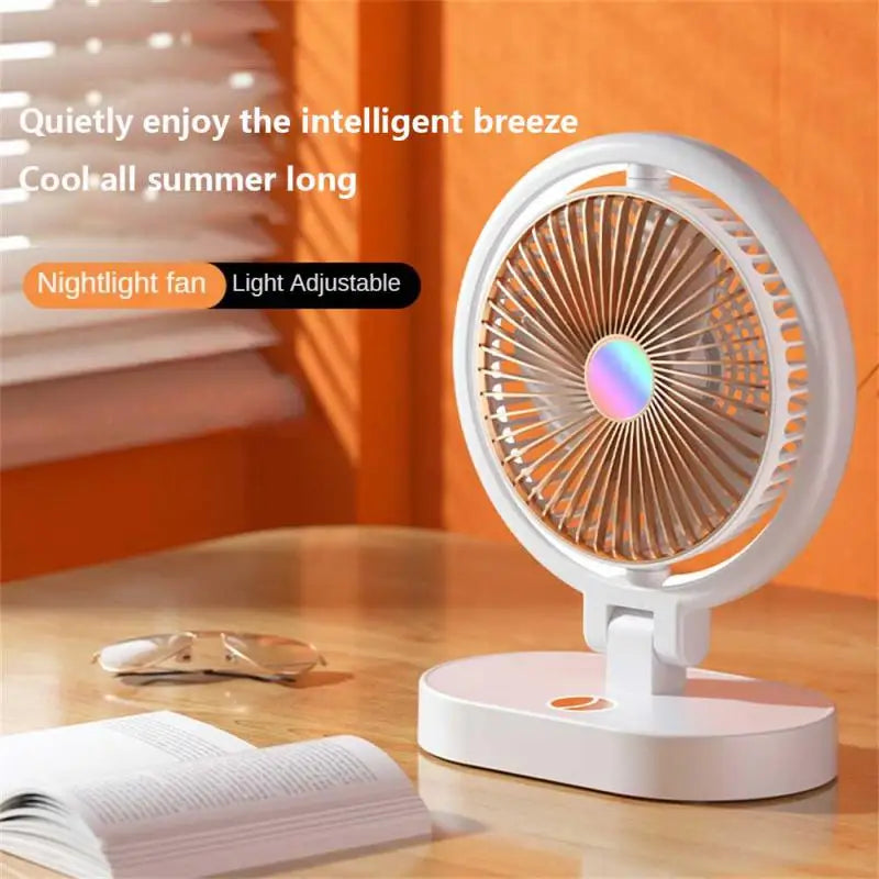 Mini Portable Fan Handheld USB Charging Fan Cooling Electric Fan 3 Speed Adjustment Powerful Dual Motor Outdoor Travel
