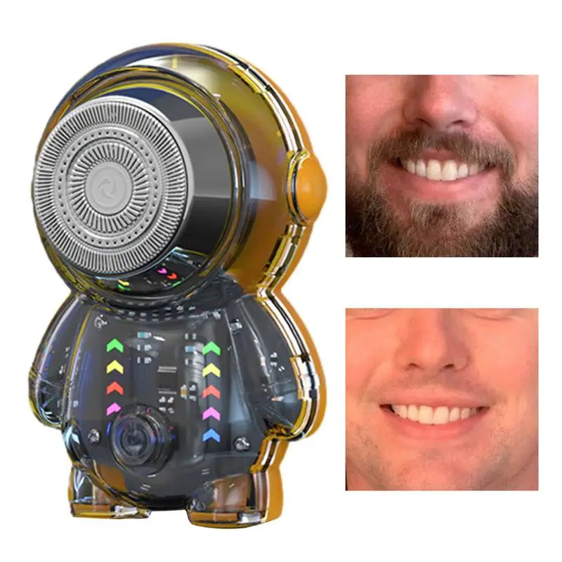 Mini Shavers for Men Portable Razor with LED Digital Display Mini Shaver Portable Electric Shaver USB Rechargeable Waterproof