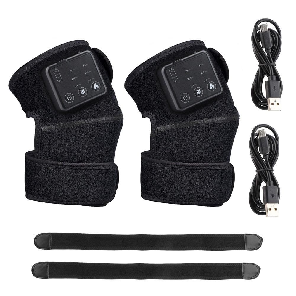 Electric Infrared Heating Knee Massager Knee Brace For Arthritis Hot Compress Knee Pad For Joints Rehabilitation Assistance