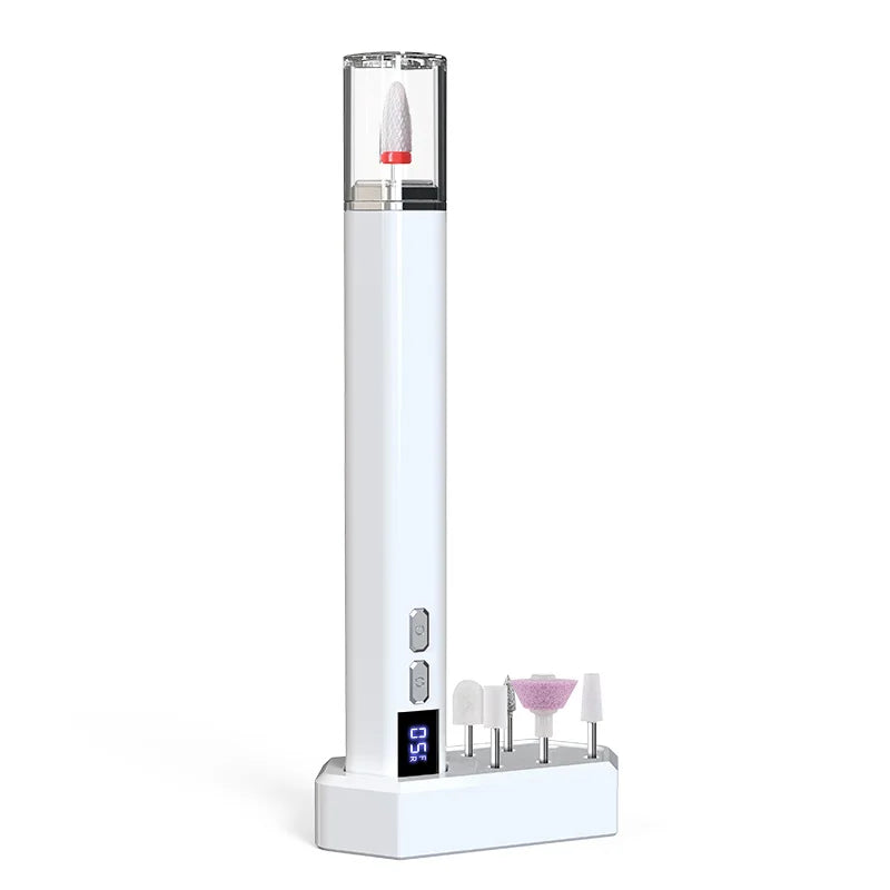 Electric Nail Polisher Finger Portable Mini Electric Nail Pen Gel Removal Tool Dead Skin Remover Nail Art Instrument