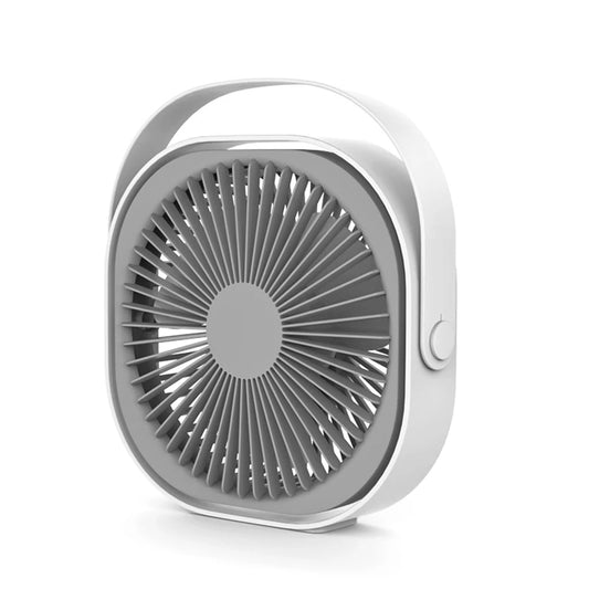 Rechageable Desktop Fan USB Fan 360° Rotatable Fan for Desk Portable Fan Mini Fan with Built-in 4000mAh Battery