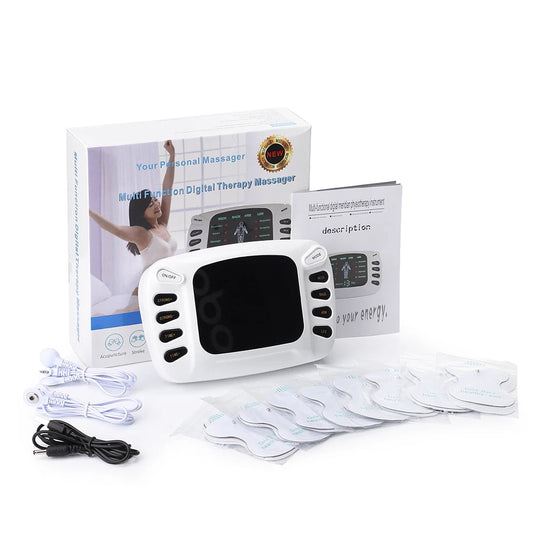 8 Modes 15 Levels Massage Instrument Electric Massager EMS Muscle Stimulator Meridian Apparatus Massager