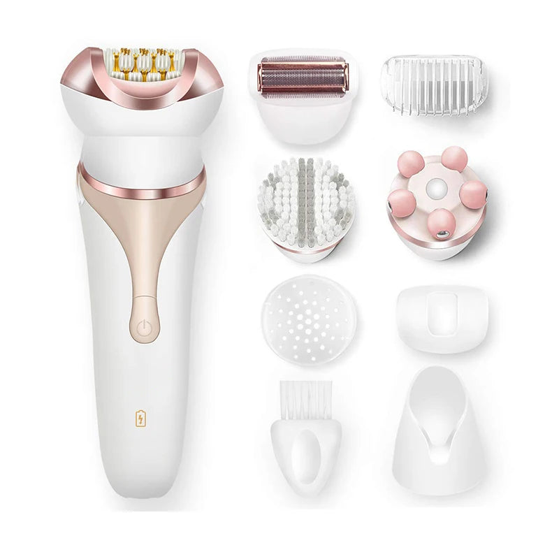 4 In 1 Electric Lady Epilator Bikini Trimmer Shaver Razor Underarm Haircut Clipper Body Hair Remover