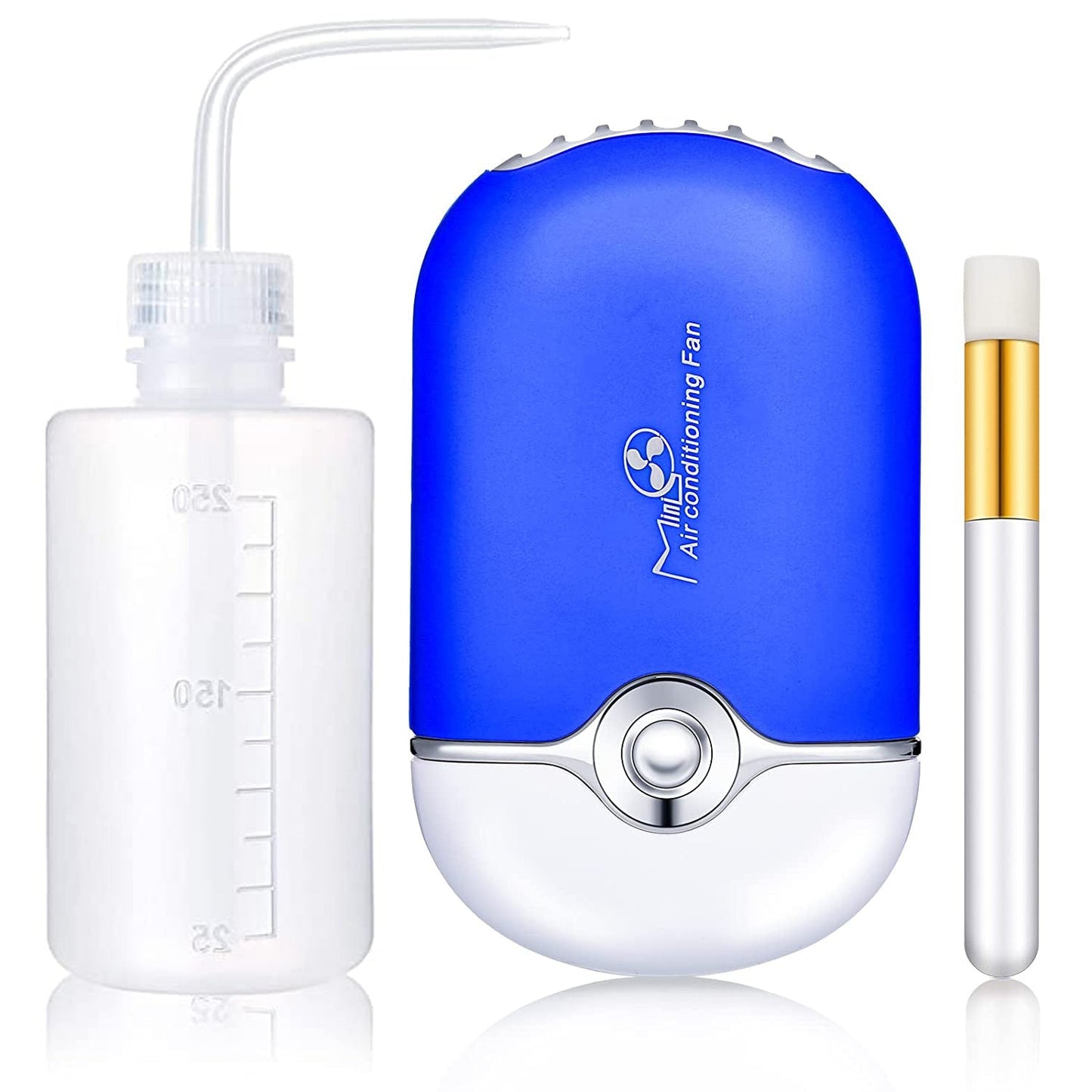 3 in 1 USB Air Conditioning Lash Fan Dryer Lash Shampoo Brushes Nose Brush eyelash Wash Bottle for Eyelash Extension supplies