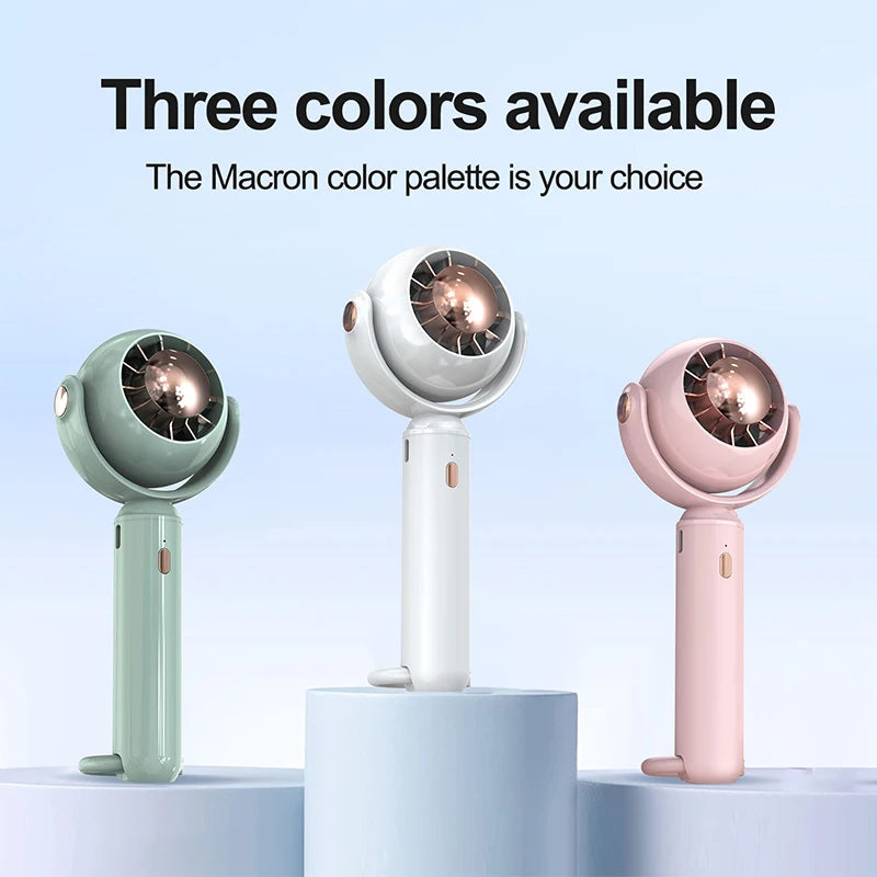Handheld Small Fan Cooler Portable Small Usb Charging Fan Mini Silent Charging Dormitory Office Student Gifts Persistent Power