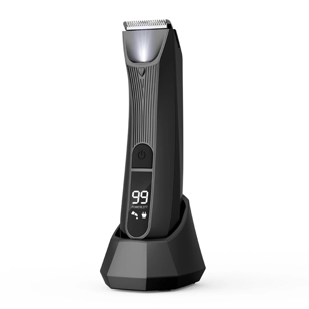 Hair Trimmer For Men Professional Hair Clipper Beard Trimmer Hair Cutting Machine Electric Shaver For Body Groin Pubic Trimmer